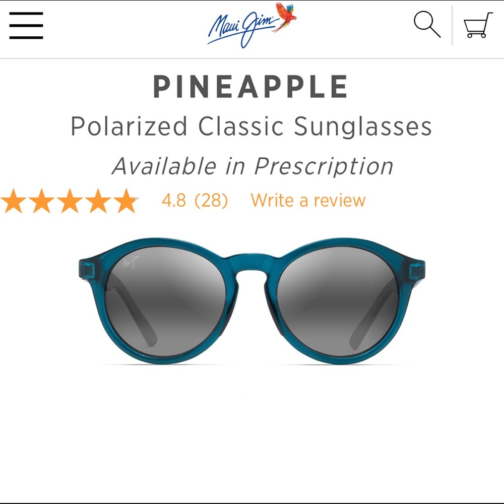Women’s Maui Jim  Polarized sunglasses